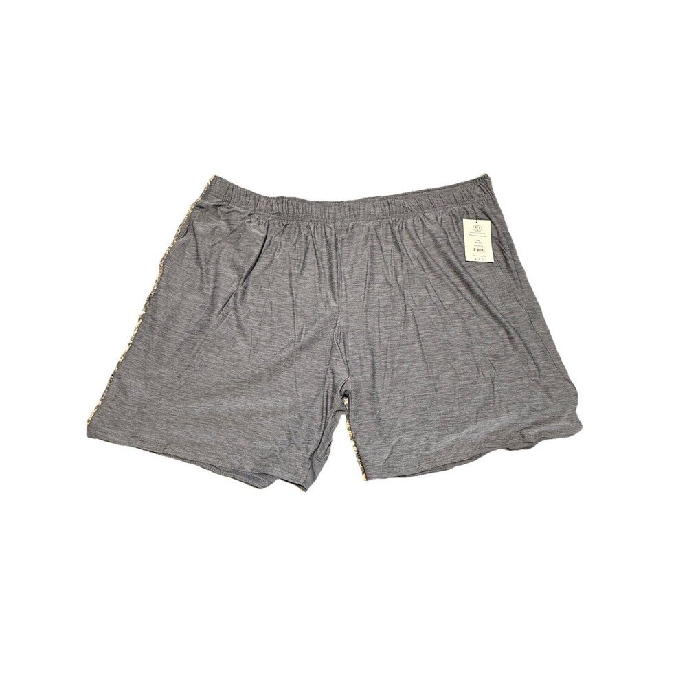 ATHLETIC WORKS ~ New NWT Men's XL ~ Blue Jersey Knit  Drawstring Shorts `